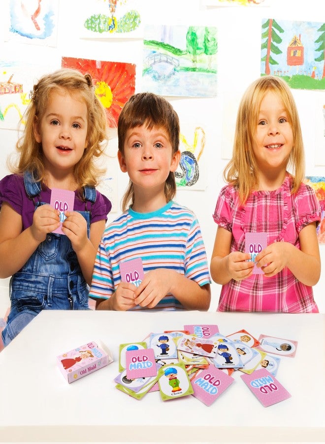Timenued Go Fish,Old Maid Card Games, Go Fish Card Game for Kids 4-8, Card Games for Toddler 2-4 Years, Easy to Learn,Easter Basket Stuffers Gifts Ideal, Fun for Family Game Night Travel Preschool Classroom - Image 5